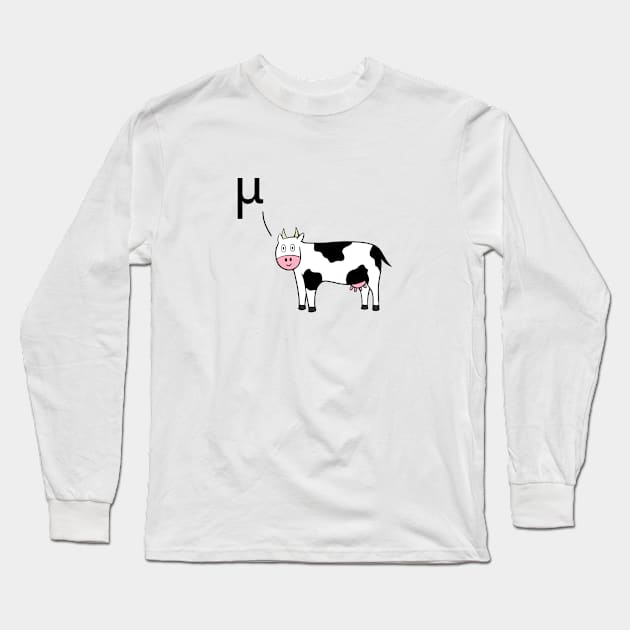 Physics cow Long Sleeve T-Shirt by Andropov